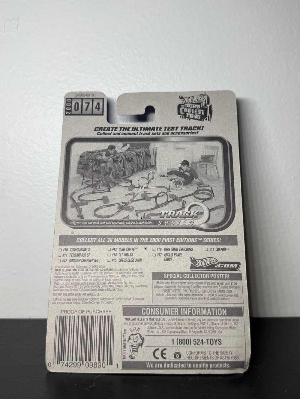 Vintage 2000s Hot Wheels ‘41 Willys First Edition